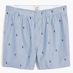 J Crew Striped Sailboat Boxers